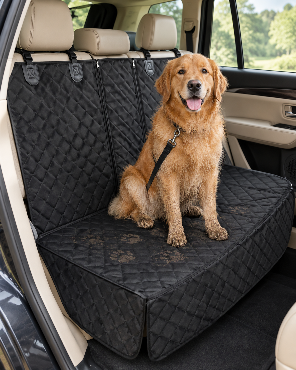 PawVoyage™ Pet Car Seat Cover