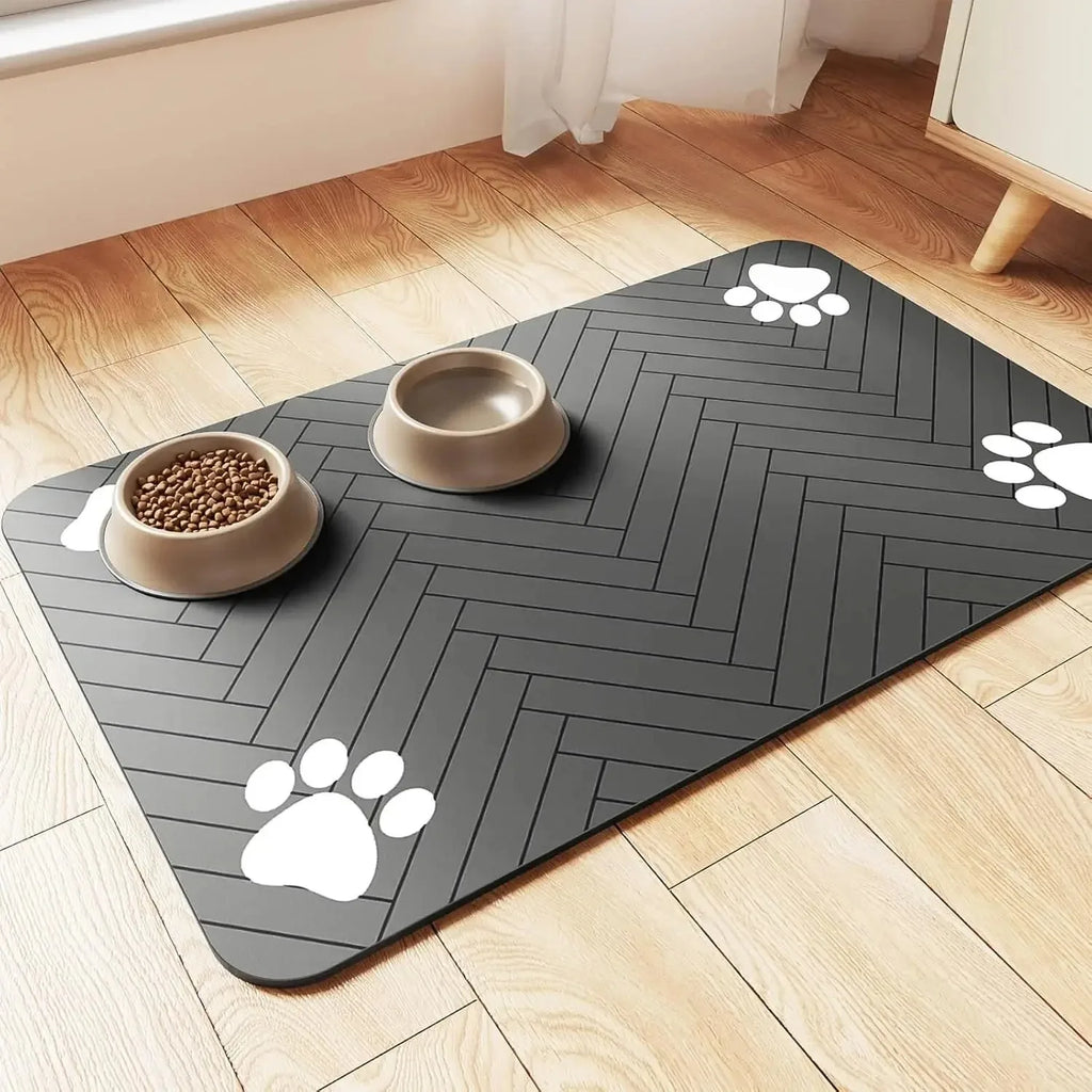 PawDry™ Absorbent Pet Feeding Mat