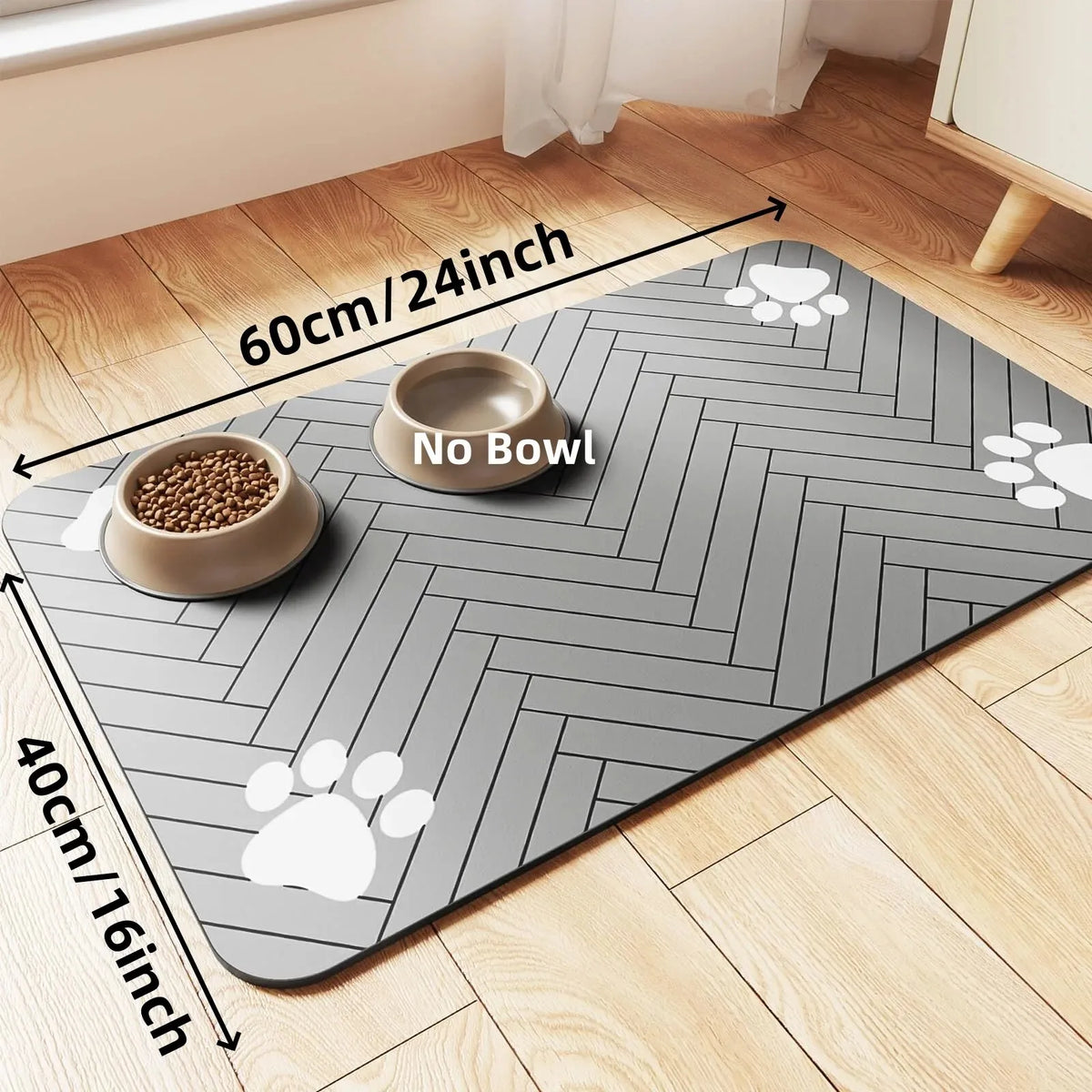 PawDry™ Absorbent Pet Feeding Mat