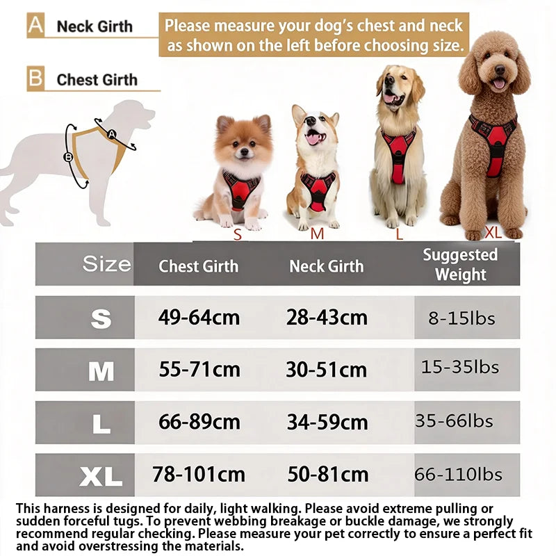 LeadEase™ No-Pull Dog Harness