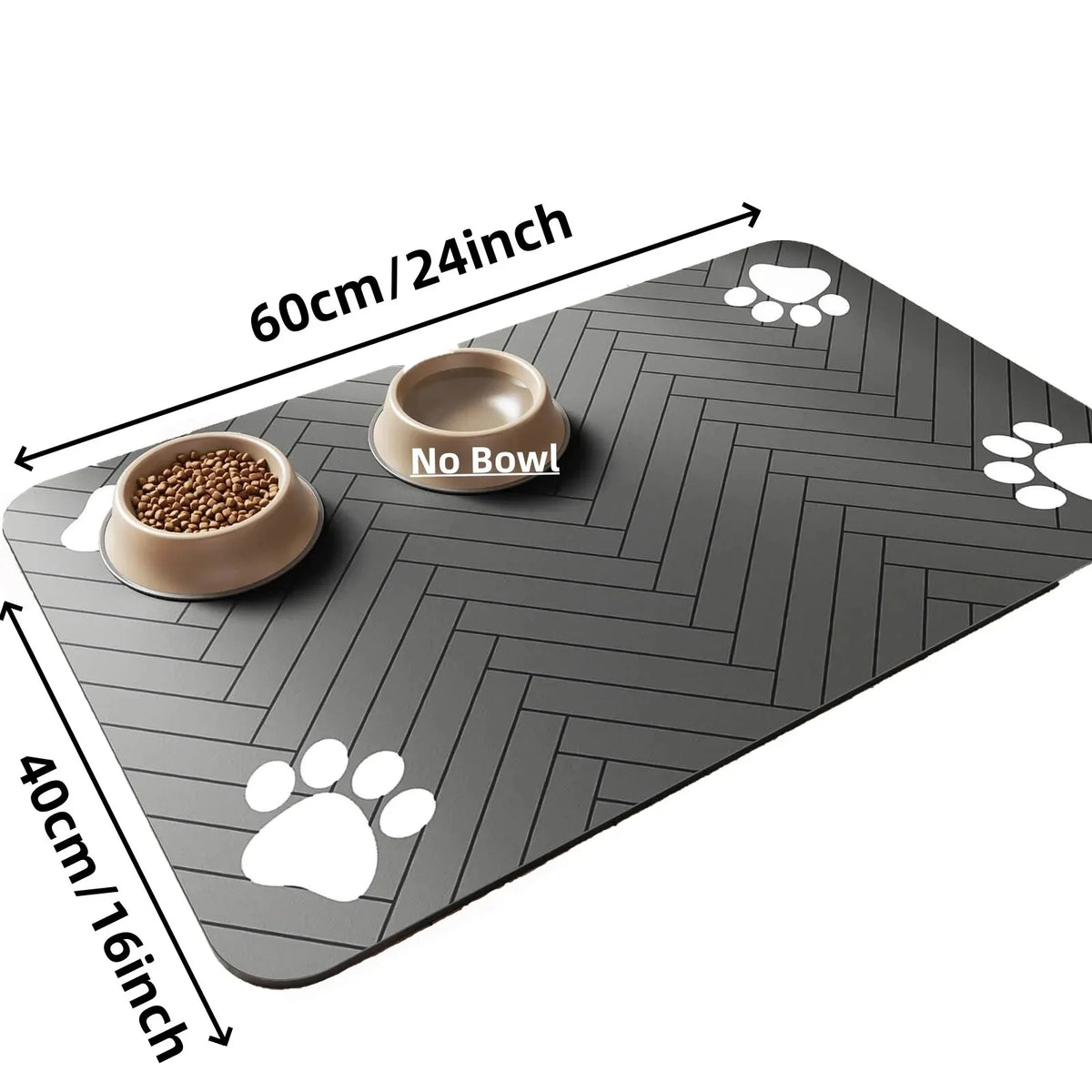 PawDry™ Absorbent Pet Feeding Mat