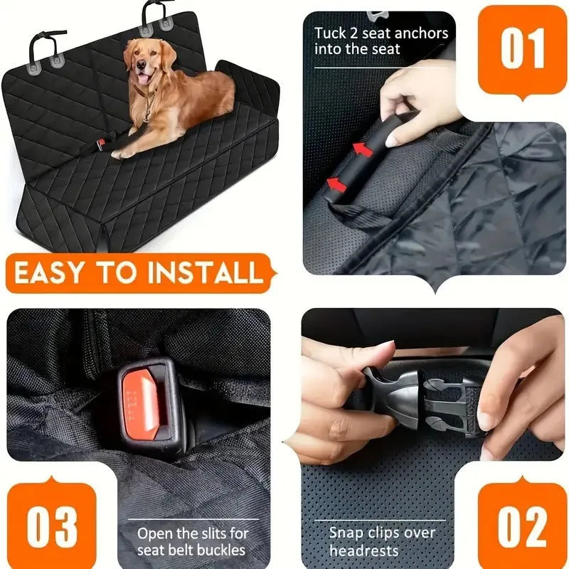 PawVoyage™ Pet Car Seat Cover