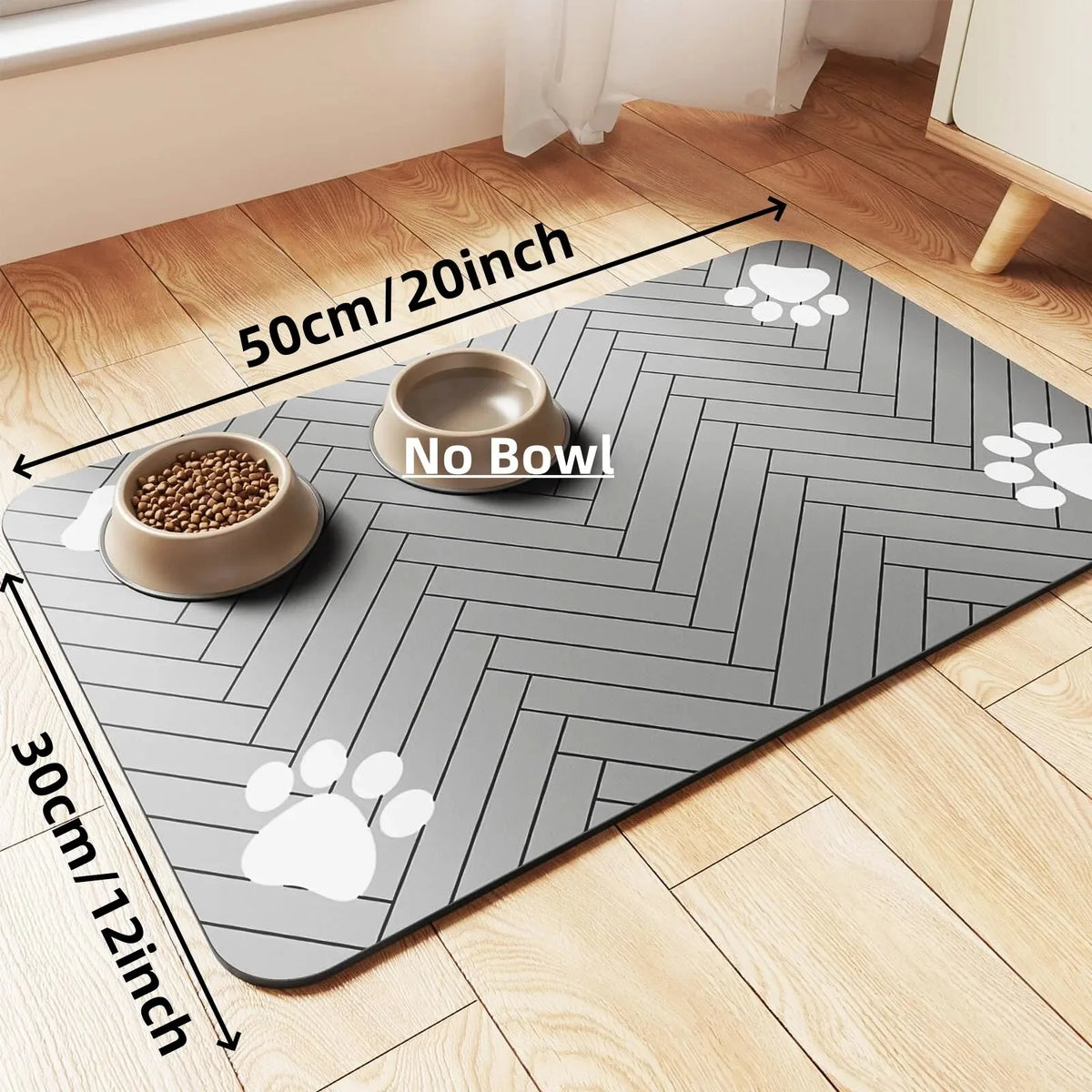 PawDry™ Absorbent Pet Feeding Mat